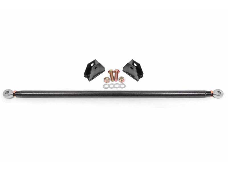 BMR STB762H Strut Tower Brace, Rear, Black Hammertone for 2015-2026 Mustang S550/S650
