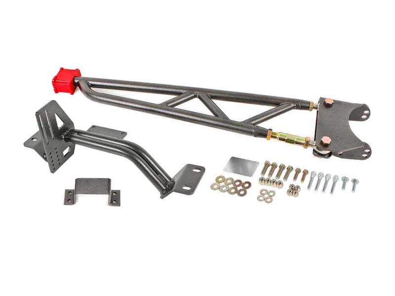 BMR TA014H Torque Arm, Tunnel Mount, Long Tube Headers, W/o DSL, Black for 1993-2002 F-Body