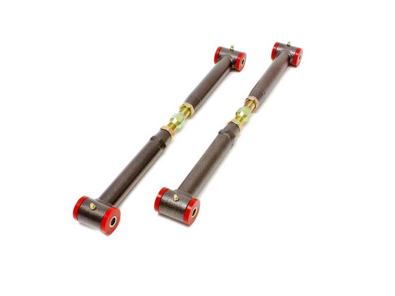 BMR TCA002H Lower Control Arms, On-car Adj With Poly Bushings, Black Hammertone for 1982-2002 F-Body
