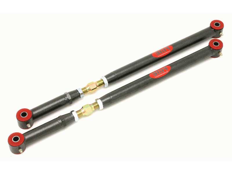 BMR TCA013H Lateral Arms, Adjustable, Rear, Rearward Mount, Black Hammertone for 1996-2006 W-Body