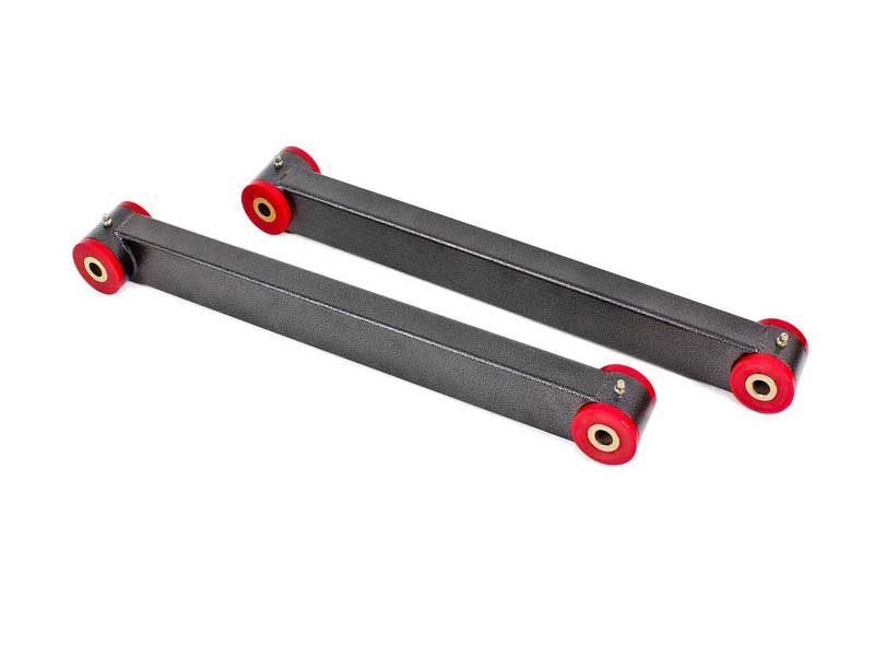BMR TCA019H Lower Control Arms, Boxed, Non-Adj With Poly Bushings, Black for 2005-2014 Mustang