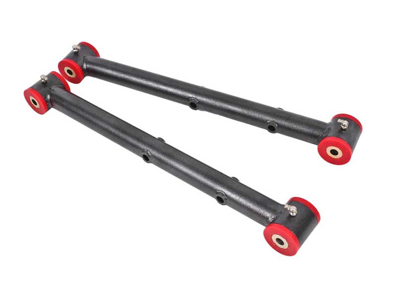 BMR TCA039H Lower Control Arms, Non-Adj With Poly Bushings, Black Hammertone for 1978-1987 G-Body