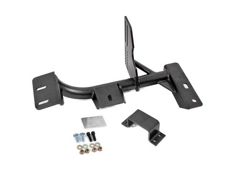 BMR TCC012H Torque Arm Relocation Crossmember, 4L60E, LT1, Black Hammertone for 1993-1997 F-Body