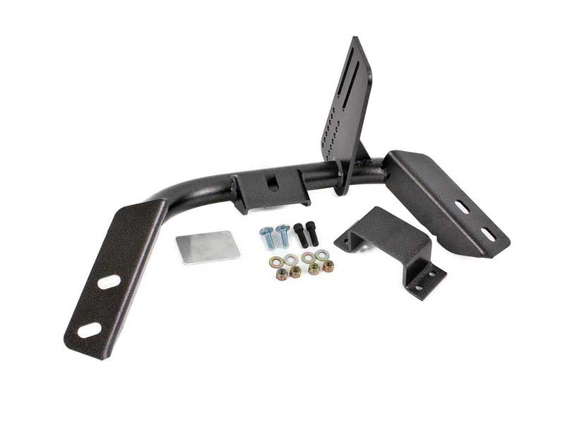 BMR TCC016H Torque Arm Relocation Crossmember, T56 / M6, Black Hammertone for 1984-1992 F-Body