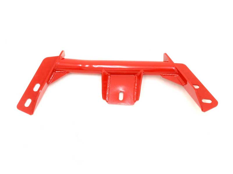 BMR TCC022R Transmission Conversion Crossmember, T5, Red for 1984-1992 F-Body