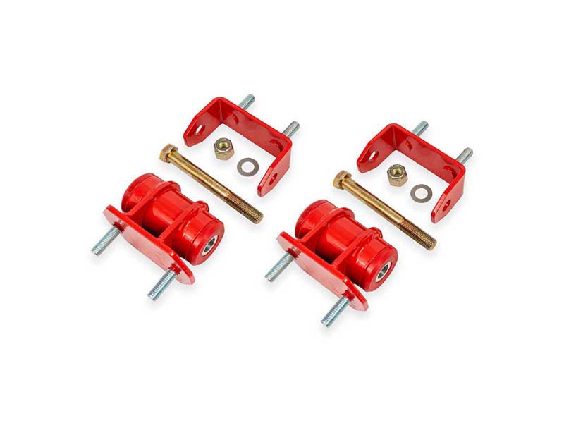 BMR TM560R Transmission/Differential Mount, Polyurethane, Red for 2005-2013 Corvette Base & Z06