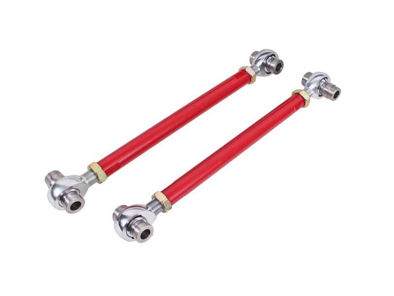 BMR TR001R Toe Rod Kit, Rear, Red for 2004-2005 CTS-V