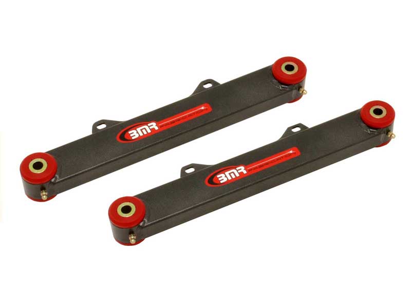 BMR TR002H Toe Rods, Rear, Non-Adj W/Poly Bushings, Black for 10-15 Camaro, 14-17 Chevy SS, 08-09 G8