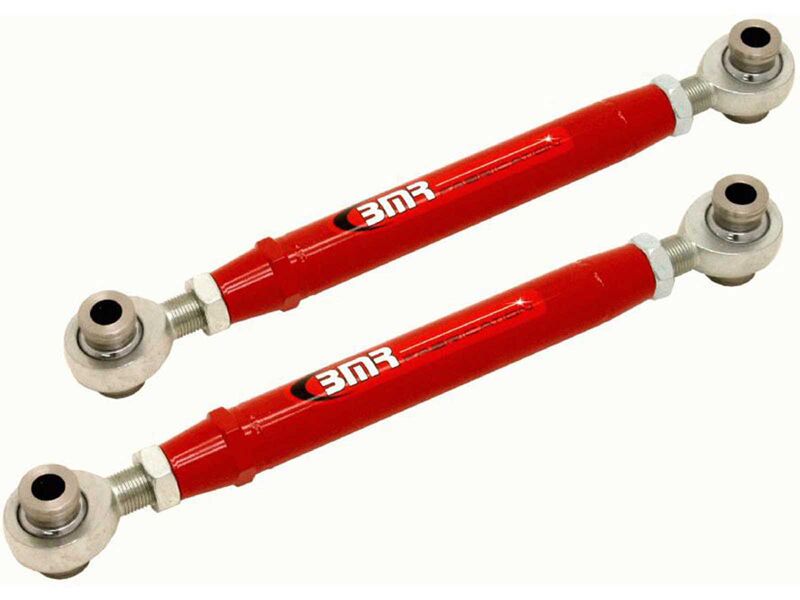 BMR TR004R Rear Toe Rods With Adjustable Rod Ends 2010-2015 Camaro 2014-2017 Chevy SS 2008-2009 G8