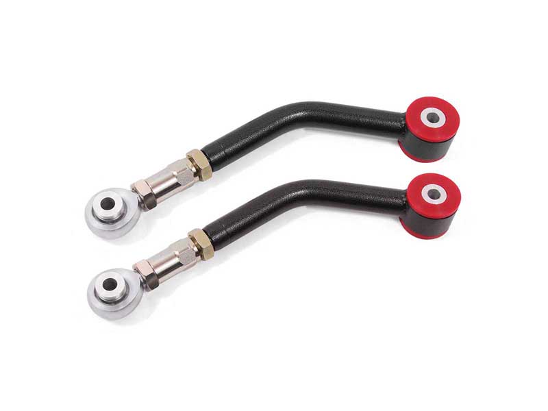 BMR UCA112H Upper Control Arms, On-car Adj W/Poly/Rod Ends, Black for 2006-2023 Challenger & Charger