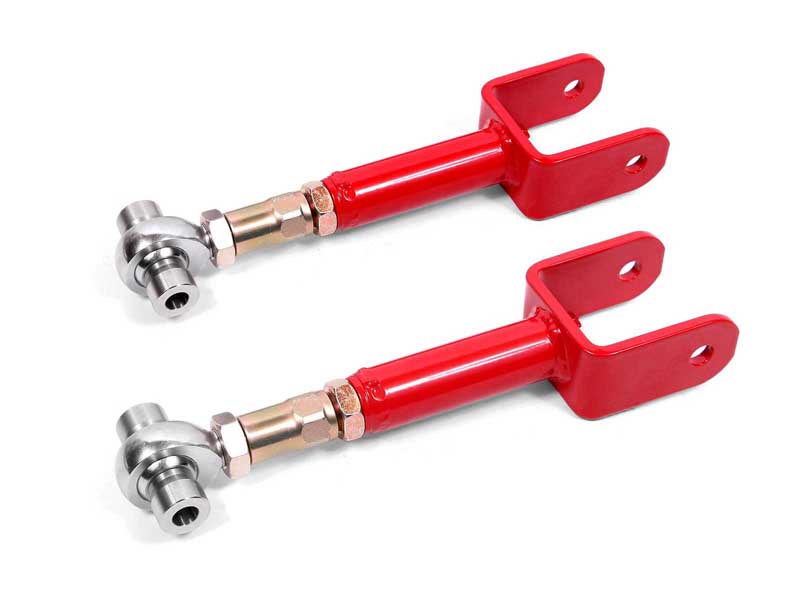 BMR UCA463R Upper Control Arms, On-car Adj, Rod Ends, Red for 1978-1987 G-Body