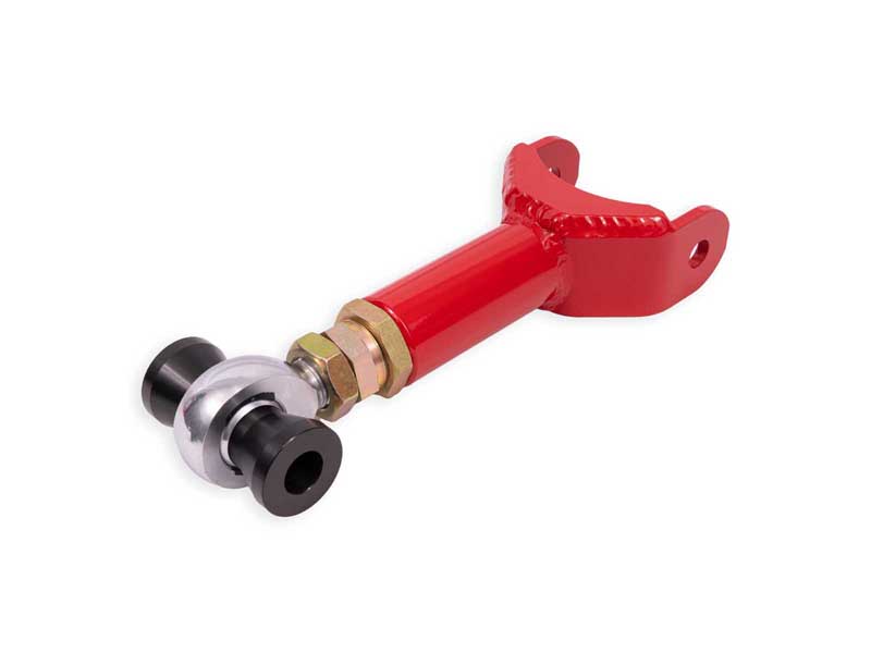 BMR UCA753R Upper Control Arm, On-car Adjustable With Rod Ends, Red for 2011-2014 Mustang