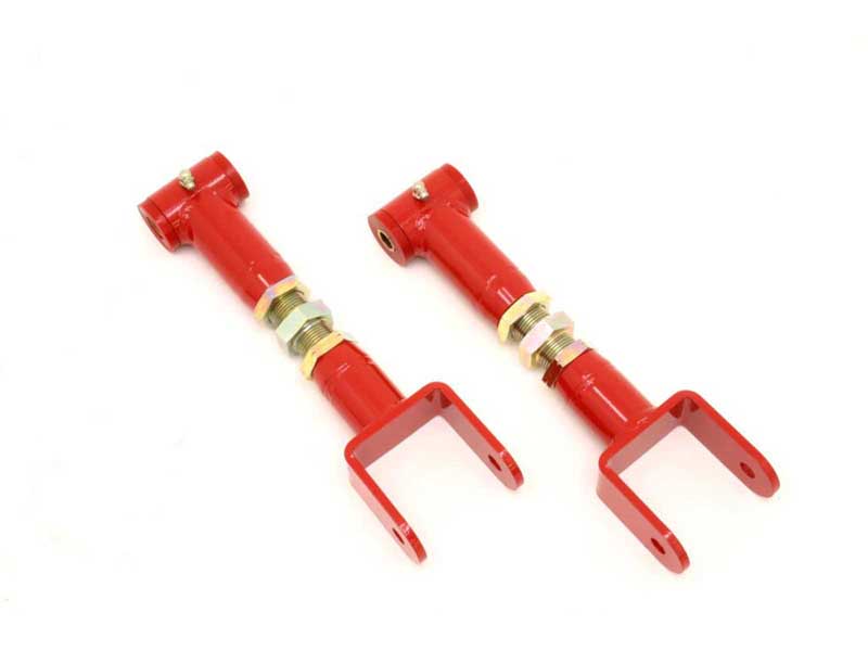BMR UTCA002-1R Upper Control Arms, On-car Adj,Poly Bushings,std Length, Red for 1991-1996 B-Body