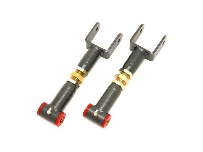 BMR UTCA002H Upper Control Arms, On-car Adj,Poly Bushings,ext Length, Black for 1991-1996 B-Body