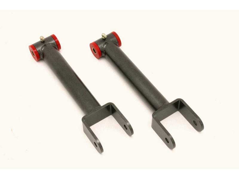 BMR UTCA003H Upper Control Arms, Non-Adj With Poly Bushings, Ext Length, Black for 1991-1996 B-Body