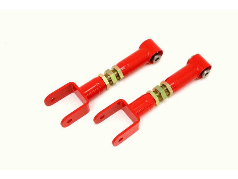 BMR UTCA016R Upper Control Arms, On-car Adj, Spherical Bearings, Red for 1978-1987 G-Body