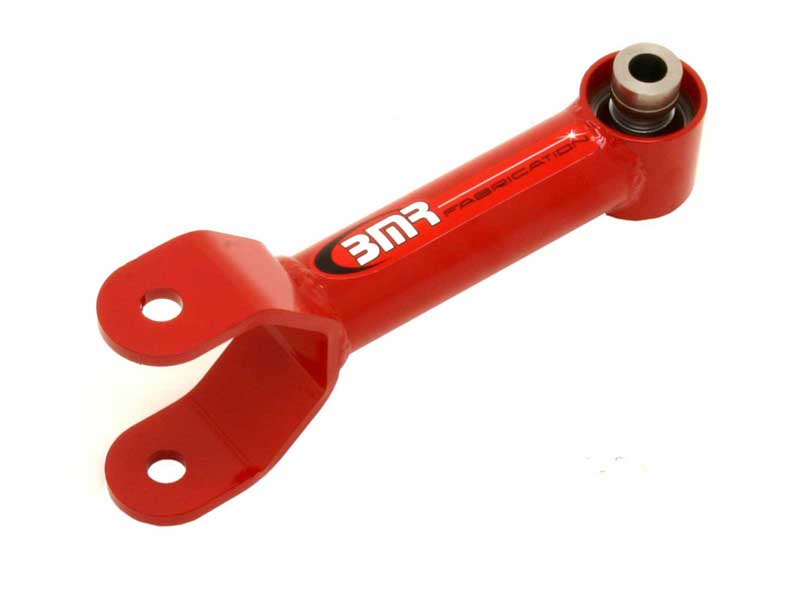 BMR UTCA018R Upper Control Arm, Non-Adjustable, Spherical Bearings, Red for 2005-2010 Mustang