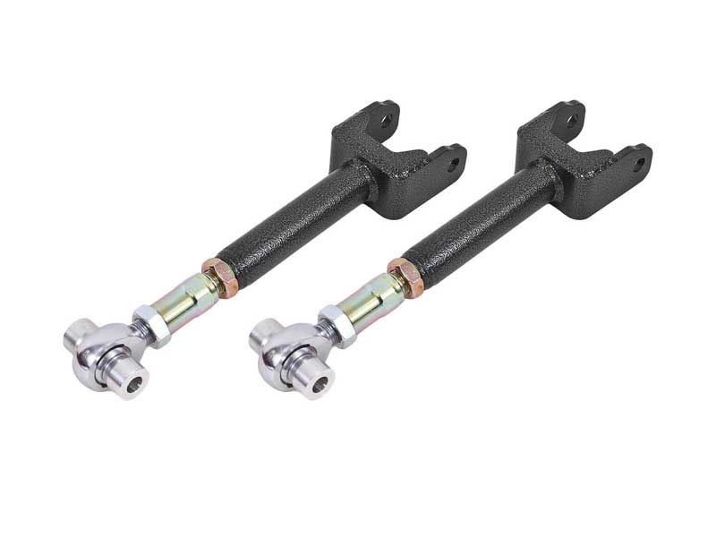 BMR UTCA044H Upper Control Arms, On-car Adj With Rod Ends, Black Hammertone for 1964-1967 A-Body