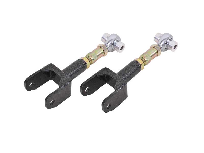 BMR UTCA047H Upper Control Arms, On-car Adj With Rod Ends, Black Hammertone for 1968-1972 A-Body