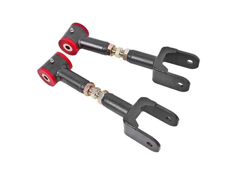 BMR UTCA055H Upper Control Arms, On-car Adj With Poly Bushings, Black for 1978-1987 G-Body