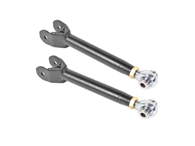 BMR UTCA059H Upper Trailing Arms, Single Adj With Rod Ends, Black Hammertone for 2016-2024 Camaro