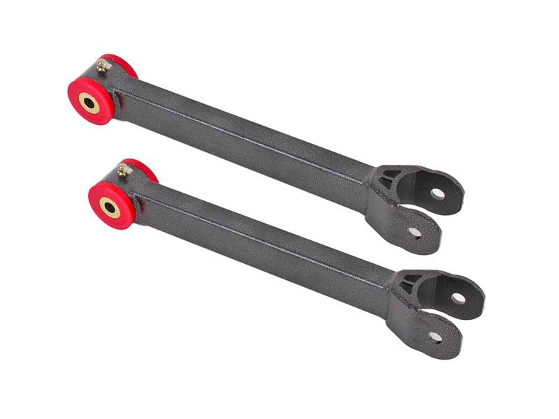 BMR UTCA061H Upper Control Arms, Non-Adj With Poly Bushings, Black Hammertone for 2016-2024 Camaro