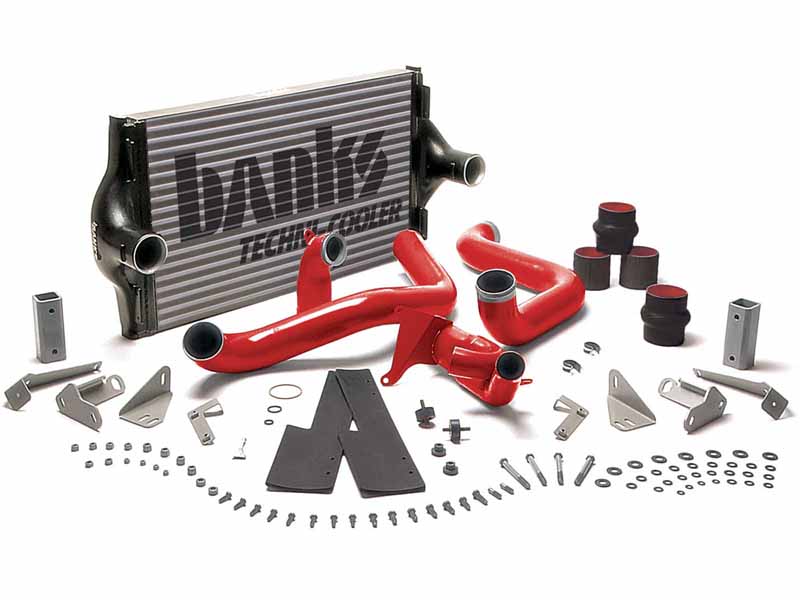 Banks 25970 Intercooler System with Boost Tubes Red for 1994-1997 Ford F250/F350 7.3D