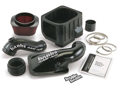 Banks 42132 Cold Air Intake, Dry Filter, Ram-Air Intake System For 2001-2004 Chevy/GMC 2500/3500 6.6
