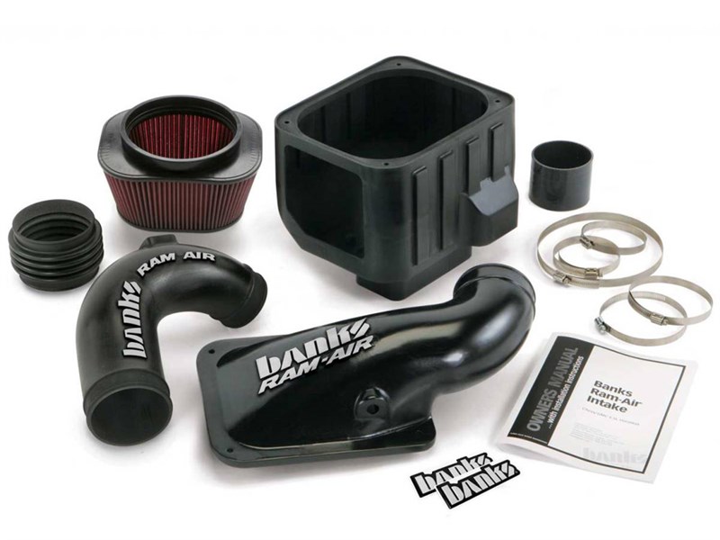 Banks 42135 Ram-Air Oiled Filter Cold Air Intake System for 2004-2005 GM 2500/3500 6.6L LLY Duramax