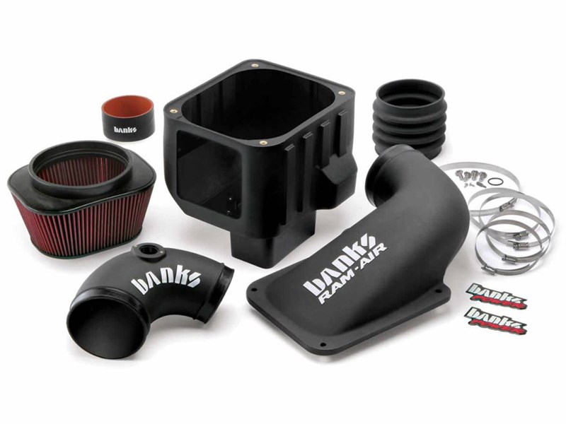 Banks 42142 Ram-Air Oiled Filter Cold Air Intake System for 2006-2007 GM 2500/3500 6.6L Duramax