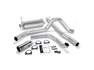 Banks 47401 GIT-KIT Power System with Single Exit Exhaust, Chrome Tip, 1999-2003 FORD F450/550 7.3L