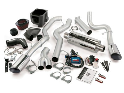 Banks 47546 Stinger Plus Bundle System With Chrome Tip Exhaust 1999.5-2003 Ford F250/F350 7.3L Auto