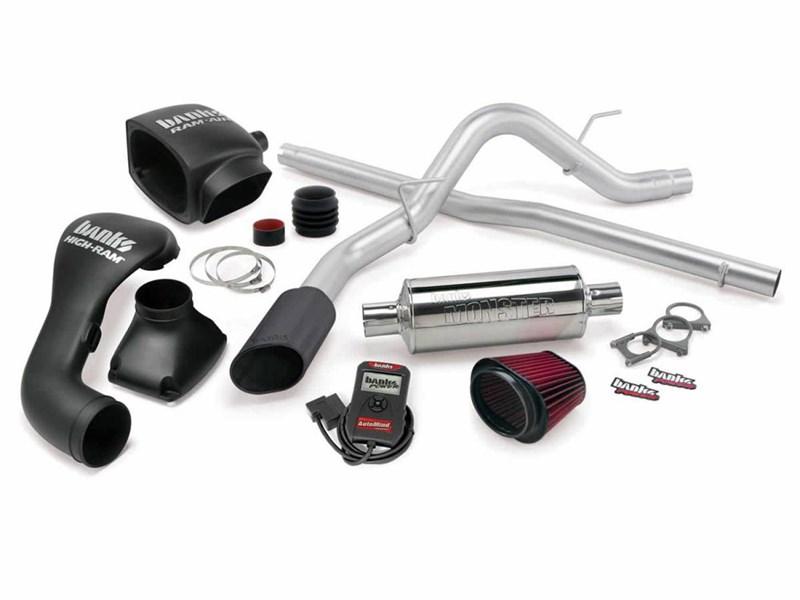 Banks 48483-B Stinger Bundle With AutoMind & Chrome-Tip Exhaust 2004-2008 Ford F150 5.4L SCLB-ECMB