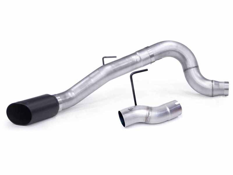 Banks 49778-B Monster Exhaust 5-inch Single Exit Cerakote Black Tip for 2013-2019 Ram 2500/3500 6.7D