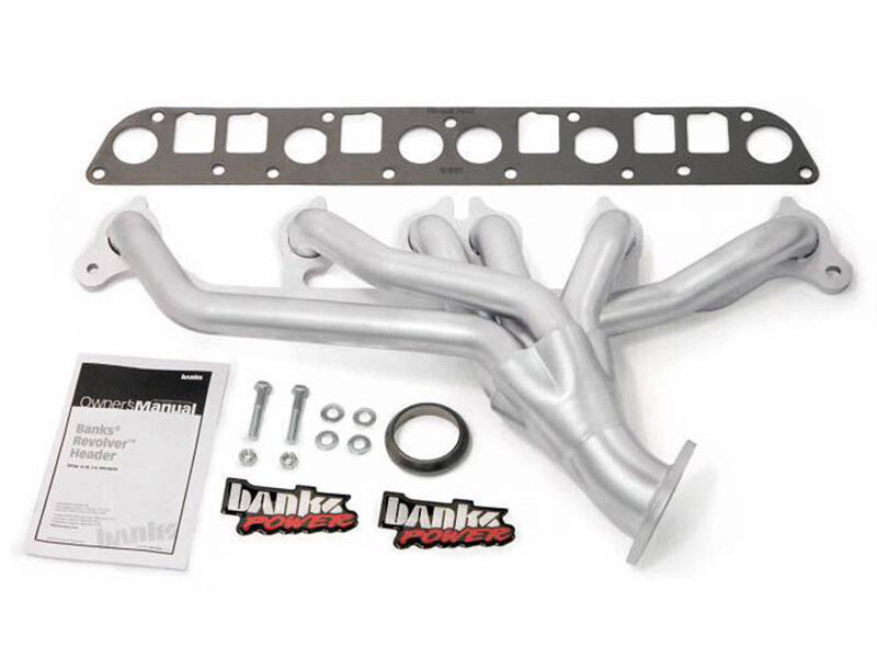 Banks 51306 Stainless Revolver Exhaust Header for 2000-2006 Jeep Wrangler 4.0