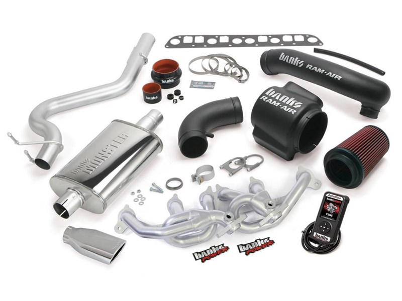 Banks 51337 PowerPack Bundle System for 2004 2005 2006 Jeep Wrangler LJ 4.0L
