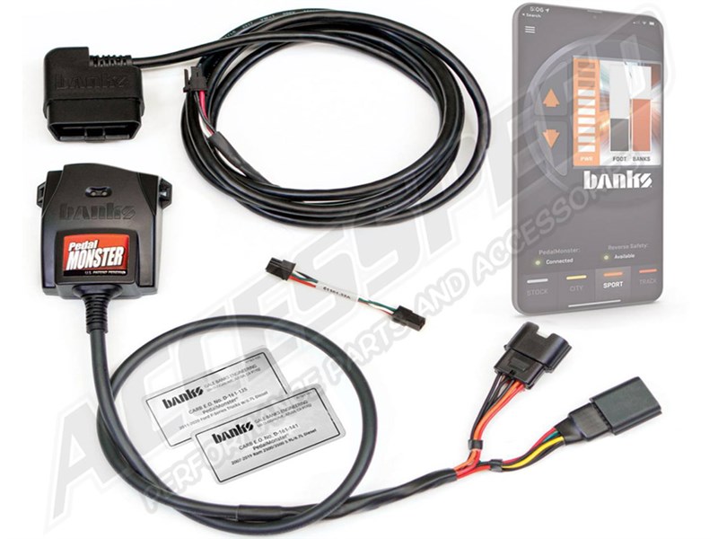 Banks 64320-C PedalMonster Throttle Sensitivity Booster 2007-2019 Chevy/GMC 2500/3500 6.6L Duramax