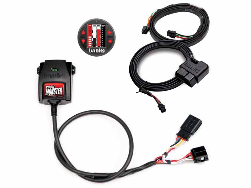 Banks 64337-P PedalMonster Throttle Booster, Standalone & iDash Kits