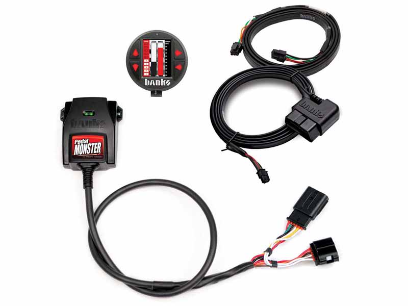 Banks 64338-P PedalMonster Throttle Booster, Standalone & iDash Kits