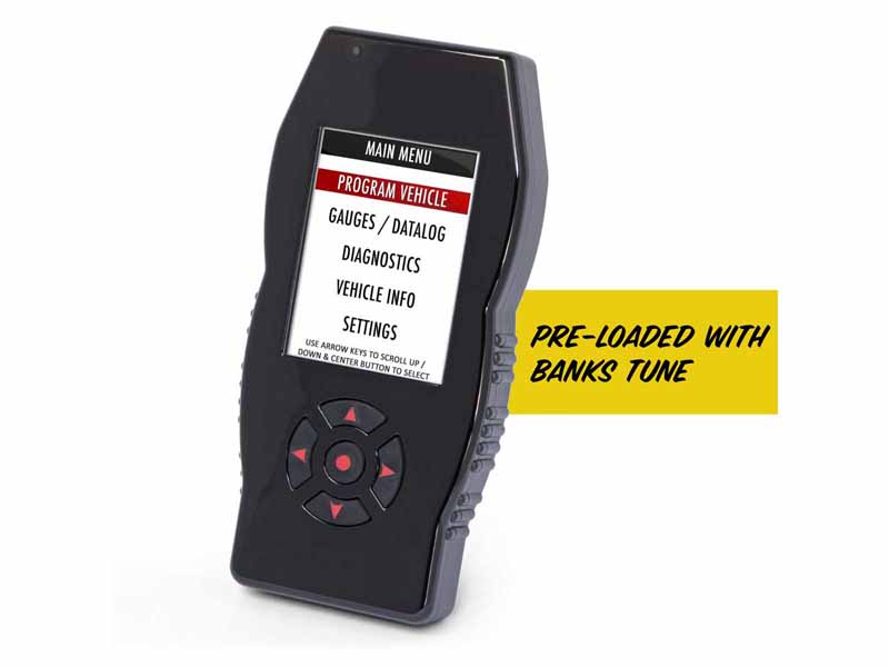 Banks 66062 AutoMind Hand-Held Programmer for 2005-2015 Ford E250/E350/E450/F-53 6.8