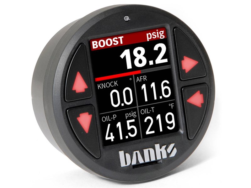 Banks 66562 iDash Supergauge Universal CAN OBD-II Monitor Expansion Gauge