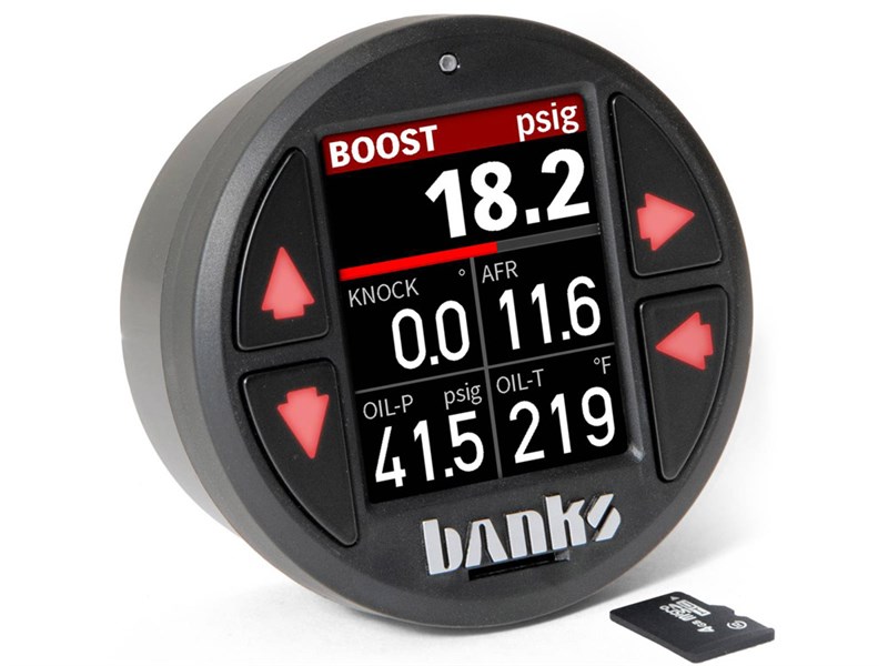Banks 66760 iDash DataMonster Universal CAN OBD-II Monitor and Control Gauge