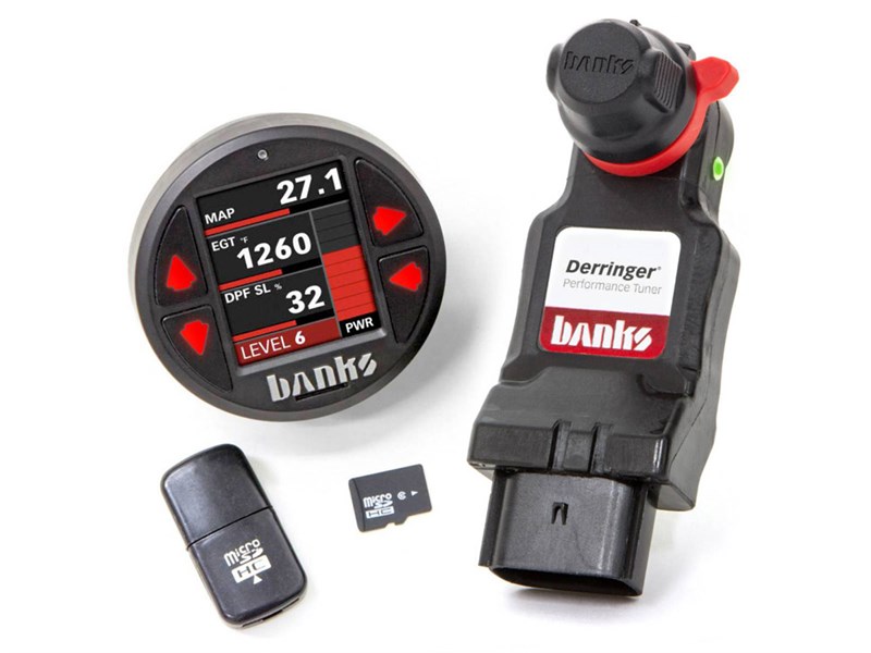 Banks 66794 Derringer Tuner With iDash DataMonster for 2014-2018 Ram & Grand Cherokee 3.0L EcoDiesel