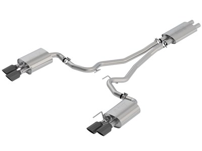Borla 1014045BC Touring Cat-Back Exhaust System 4" Tips 2018-2020 Mustang 5.0