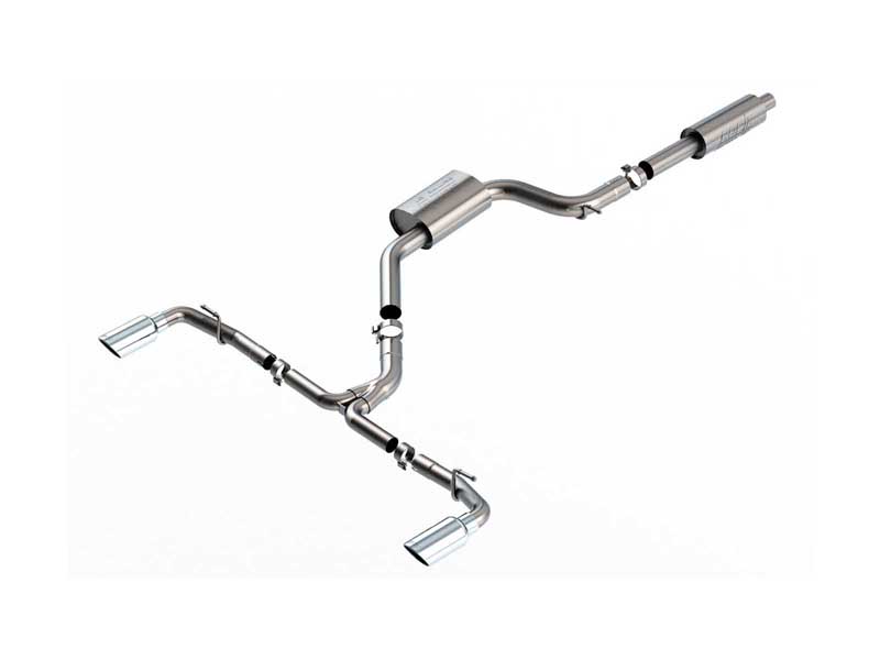 Borla 1014052 Touring 3" Cat-Back Exhaust for 2020-2023 Golf VIII GTI 2.0 Non-U.S. Models