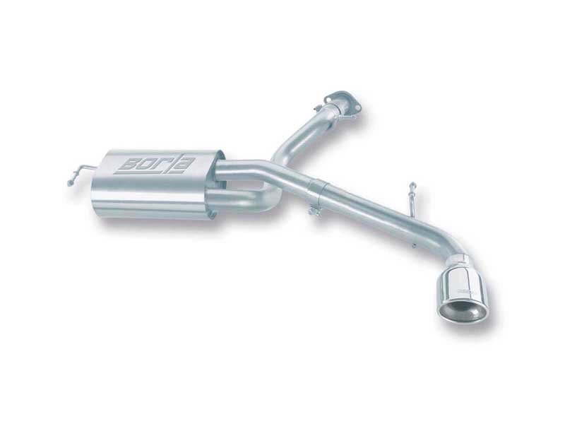 Borla 11743 S-Type 2.25" Axle-Back Exhaust Oval 4.25" X 3.5" Chrome Tip for 2005-2010 Scion TC 2.4