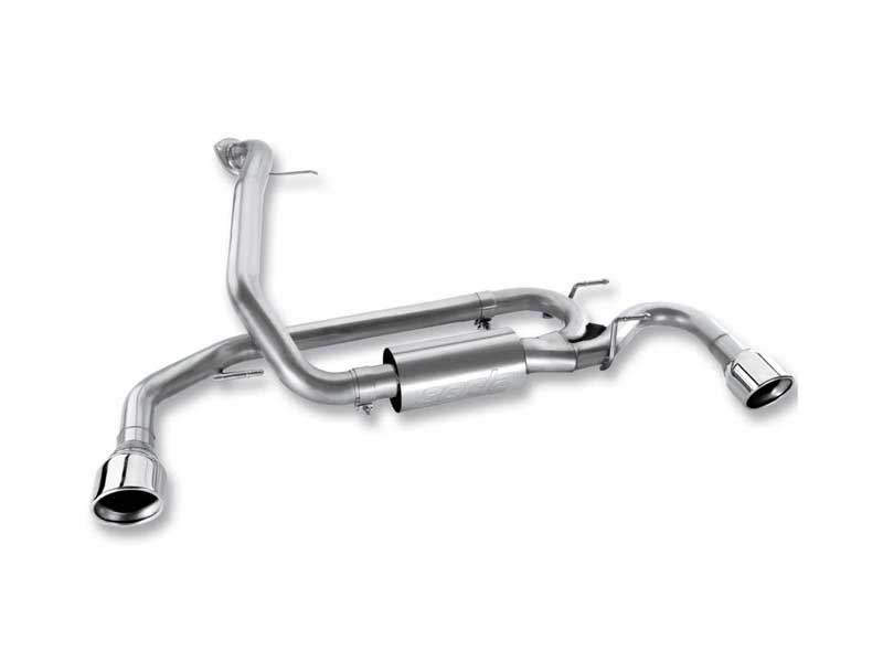 Borla 11786 S-Type 2.5" Axle-Back Exhaust for 2010-2013 Mazda 3 /MazdaSpeed 3 2.5/2.3T