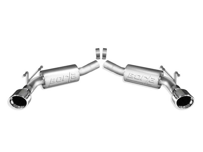 Borla 11788 ATAK 2.5" Axle-Back Exhaust for 2010-2013 Camaro SS W/O Ground Effects