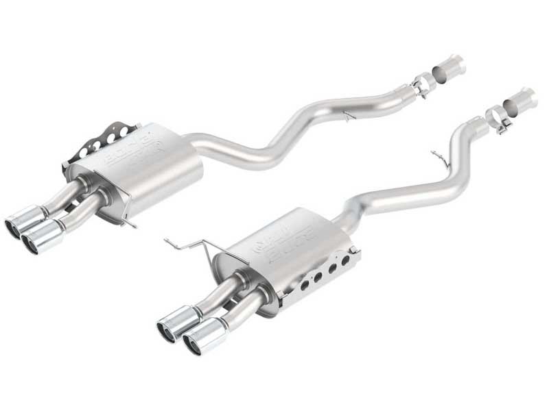 Borla 11802 ATAK 2.75" Axle-Back Exhaust Chrome Tip for 2008-2013 BMW M3 Coupe/Convertible 4.0