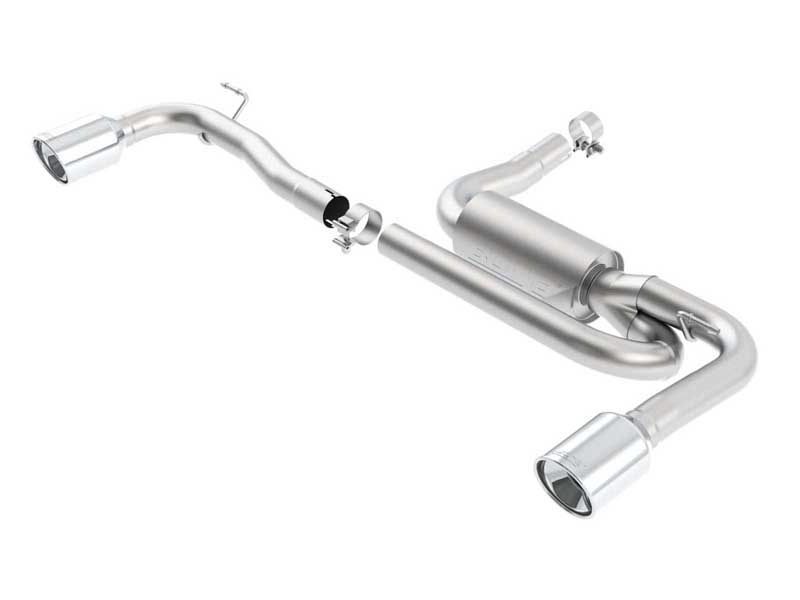 Borla 11804 S-Type 2.5" Axle-Back Exhaust for 2011-2016 Mini Cooper Countryman-S 1.6